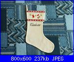 "Il mio Primo Natale" e i ricami Natalizi creati da Natalia-calza-leonardo_lato2_immagine-4405-jpg