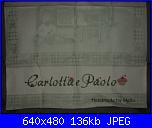 Ricami eseguiti utilizzando le scritte preparate da Dolce-dsc05994-jpg