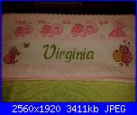 Ricami eseguiti utilizzando le scritte preparate da Dolce-20140613_145750-jpg