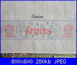 I ricami realizzati con le scritte di sharon-asciugamano-arizona_2_immagine-8483-jpg