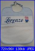 I ricami con le scritte di Natalia-bavaglia-lory-jpg