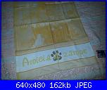 Ricami eseguiti utilizzando le scritte preparate da Dolce-20140913_162111-jpg