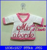 "Bimbo a bordo", "Mamma a bordo", "Cane a bordo" - gli schemi di Natalia-20150304_092202-jpg