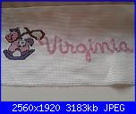 Ricami eseguiti utilizzando le scritte preparate da Dolce-20150603_142320-jpg