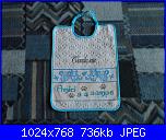 I ricami realizzati con le scritte di sharon-bavaglino-amici-4-zampe-1-jpg