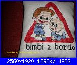 "Bimbo a bordo", "Mamma a bordo", "Cane a bordo" - gli schemi di Natalia-20160804_231817-jpg