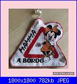 "Bimbo a bordo", "Mamma a bordo", "Cane a bordo" - gli schemi di Natalia-img_1157-jpg