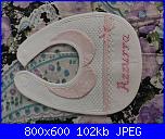 I ricami realizzati con le scritte di sharon-azzurra-jpg