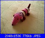 Sal al buio: e son pacchi vostri 3- un/a bassottino/a amigurumi-img_20140219_164109-jpg