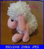SAL impariamo il punto pelliccia - una pecora amigurumi-pecora3-jpg