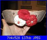 Sal "Natale in feltro": Il cestino e porta posta-pb090058-jpg