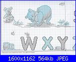 Alfabeto / sampler di Winnie The Pooh-abc-5-jpg