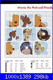 Alfabeto / sampler di Winnie The Pooh-2-jpg