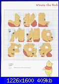 Alfabeto / sampler di Winnie The Pooh-5-jpg