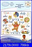 Alfabeto / sampler di Winnie The Pooh-sampler-bl72070-jpg