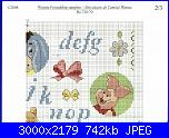 Alfabeto / sampler di Winnie The Pooh-sampler-bl72070-2-jpg