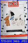 Counted Cross Stitch Kit - Disney's 101 Dalmatians-pup-teddy-jpg