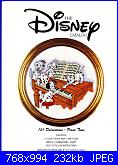 Counted Cross Stitch Kit - Disney's 101 Dalmatians-disney-catalog-101-dalmations-piano-time-jpg
