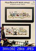 Welcome or Casa dolce casa-needlework-welcomes-diane-arthurs-jpg