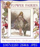 DMC The Flower Fairies (Cicely Mary Barker) *-bl098-snowdrop-fairy-jpg