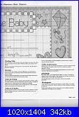 Dimensions 35030 - Pastel Welcome Baby-natalicio-4-diagrama-2-jpg