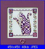 Mill Hill - MH JS 14-8403 Quilted Cats Petunia-mh-js14-8403-petunia-quilted-cat-jpg