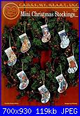 Cross My Heart - CSB 100 Mini Christmas Stockings - Melinda 1994-csb-100-jpg