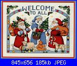 Dimensions 8443  Christmas welcome-dimensions-8443-christmas-welcome-jpg