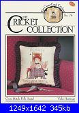 The Cricket Collection 074 Cross Stitch Folk Angel -Vicki Hastings - 1990-cricket-collection-074-cross-stitch-folk-angel-vicki-hastings-1990-jpg