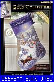 Dimensions - 08712 - Sleigh Ride at Dusk Stocking-dim-08712-sleigh-ride-dusk-stocking-jpg