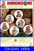 Dimensions 8705 - Teddy Treasures Ornaments-0-jpg