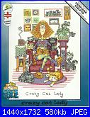 Heritage Crafts - Cats Rule - Peter Underhill  CRCL1229 Crazy Cat Lady-crcl1229-crazy-cat-lady-jpg