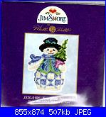 Mill Hill - JS20-5101 Evergreen Snowman-mh-js20-5101-evergreen-snowman-jpg