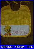 ricami eseguiti su bavetti di aliluca-p1130747-jpg