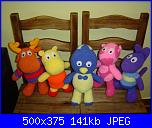 Personaggi dei cartoons amigurumi-backyardigans-jpg