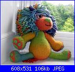 Amigurumi nella savana-leone-multicolor-jpg