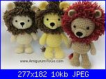 Amigurumi nella savana-leone-jpg