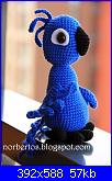 " Amigurumi..."-crochet-parrot-blu-1-jpg