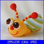 " Amigurumi..."-pop-eyed-snail-crochet-pattern-free-jpg