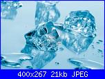 Un tè con Sandra 4 - Villa, Villa Colle-1050519-cubetti-di-ghiaccio-di-colore-azzurro-sciolto-acqua-sulla-superficie-di-riflessione-p-jpg