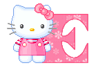 cerco alfabeto Hello Kitty-e-gif