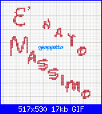 Aiuto x fiocco nascita, devo mettere  anche il  nome-nato-massimo-gif