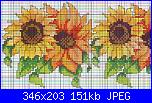 Schemi piccoli fiori-schema-punto-croce-girasoli%5B1%5D-jpg