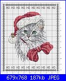 Cerco schema: gatto natalizio-gato-jpg