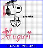 skemi x tovaglie-laurea-snoopy-jpg