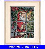 Cerco Babbo Natale alla finestra - Dimensions "Candy Cane Santa"-candy-cane-santa-jpg