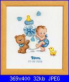 cerco schema bimba con biberon-quadro-jpg