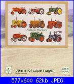 quadro trattori "Antique Tractors" Permin of Copenhagen-antique-tractors-jpg