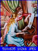 cerco schemi paeseggi (dimension)-2-ragazze-al-piano-di-renoir-2006-olio-t-40x5-jpg