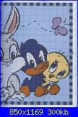 legenda colori Looney Tunes dalla rivista Marileny Ponto Cruz - nº08-marileny-ponto-cruz-n%C2%BA08_9-jpg